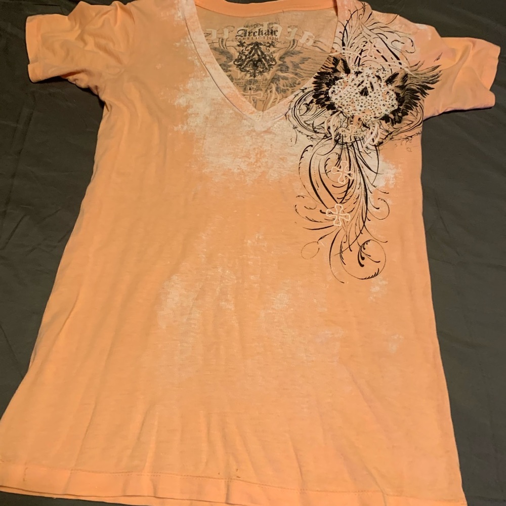 Sinful Juniors T-shirt V cut neckline